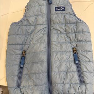Kids Blue Puffer Vest